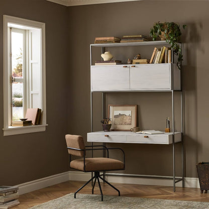 Four Hands - Trey Modular Wall Desk - Dove Poplar - 223959-003 veiw 6