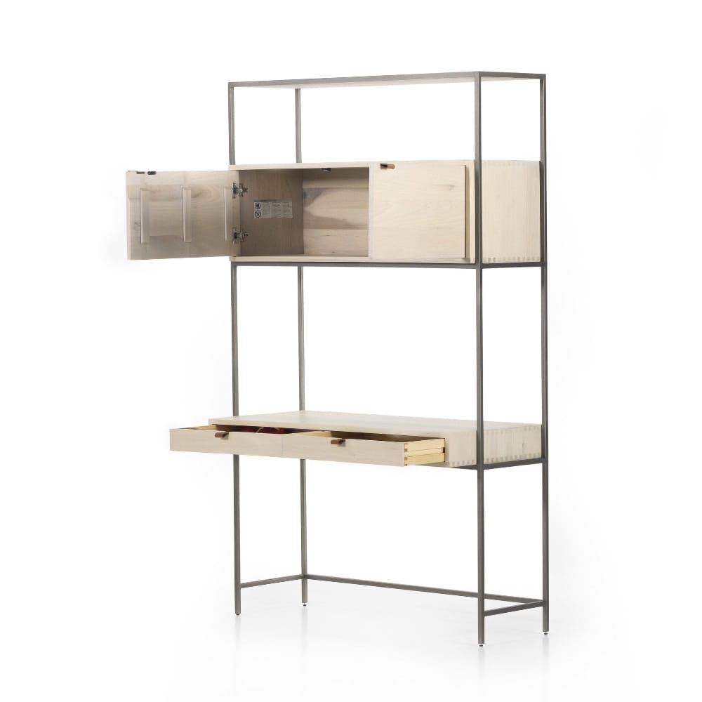 Four Hands - Trey Modular Wall Desk - Dove Poplar - 223959-003 veiw 9