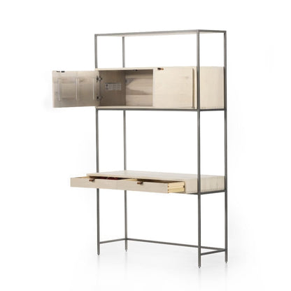 Four Hands - Trey Modular Wall Desk - Dove Poplar - 223959-003 veiw 9
