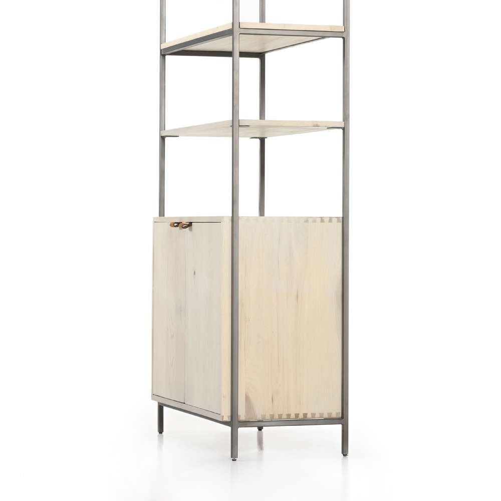 Four Hands - Trey Modular Wide Bookcase - Dove Poplar - 223961-003 veiw 3