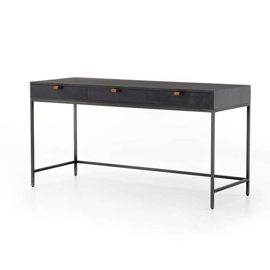 Four Hands - Trey Modular Writing Desk - Black Wash Pop - UFUL-033A veiw 1