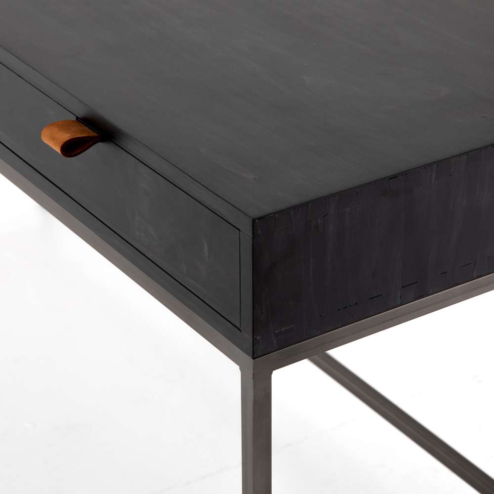 Four Hands - Trey Modular Writing Desk - Black Wash Pop - UFUL-033A veiw 5
