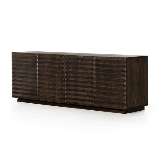 Four Hands - Tussac Media Console - Matte Brown Neem - 232367-001 veiw 1