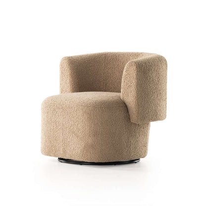 Four Hands - Tybalt Swivel Chair - Sheepskin Camel - 231367-001 veiw 1