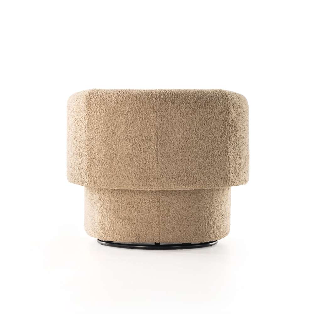 Four Hands - Tybalt Swivel Chair - Sheepskin Camel - 231367-001 veiw 2