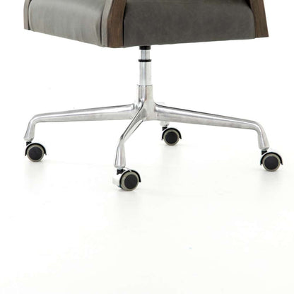 Four Hands - Tyler Desk Chair - Chaps Ebony - 105588-009 veiw 3