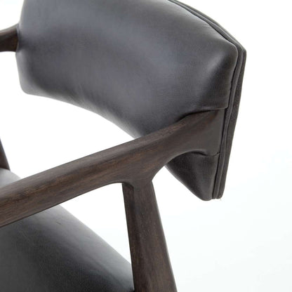Four Hands - Tyler Stool - Chaps Ebony - Counter - 105587-005 veiw 5