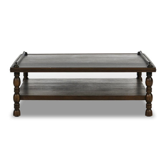 Four Hands - Umair Coffee Table - Espresso Oak Veneer - 246659-001 view 1