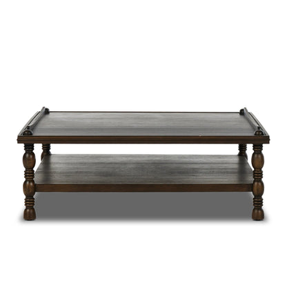 Four Hands - Umair Coffee Table - Espresso Oak Veneer - 246659-001 view 6