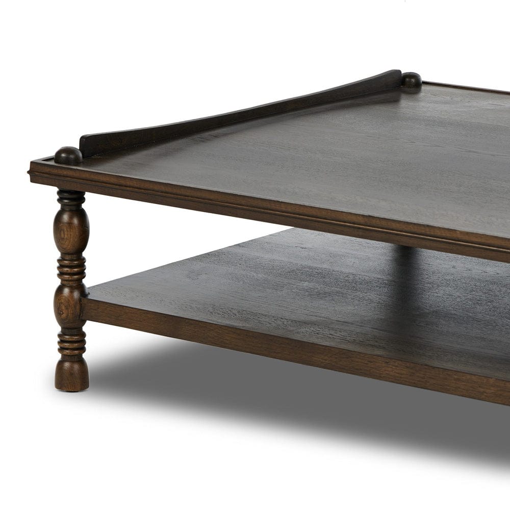 Four Hands - Umair Coffee Table - Espresso Oak Veneer - 246659-001 view 8