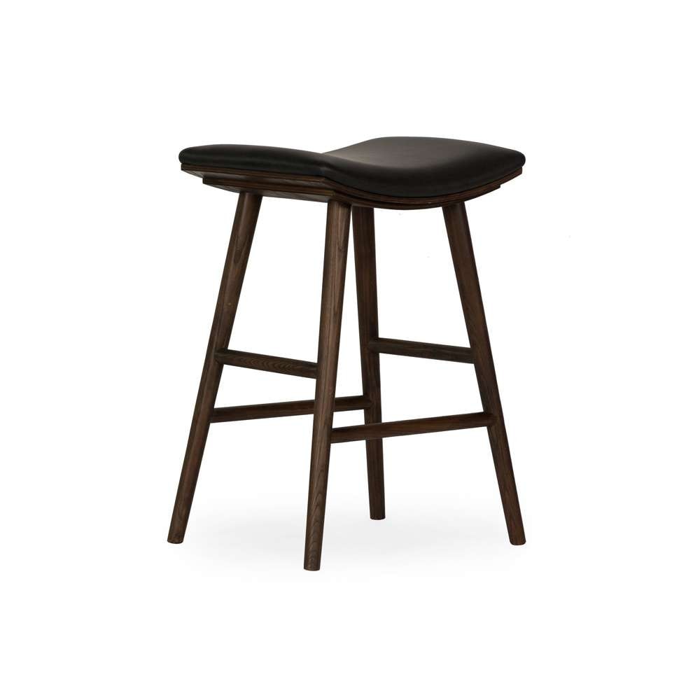 Four Hands - Union Counter Stool - Distressed Black - 107656-024 veiw 2