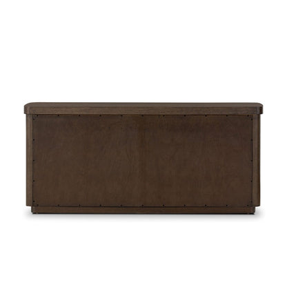 Four Hands - Valen 6 Drawer Dresser - Rustic Brown Oak Veneer - 244511-002 view 5