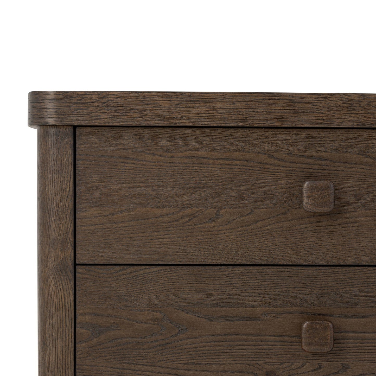 Four Hands - Valen 6 Drawer Dresser - Rustic Brown Oak Veneer - 244511-002 view 6