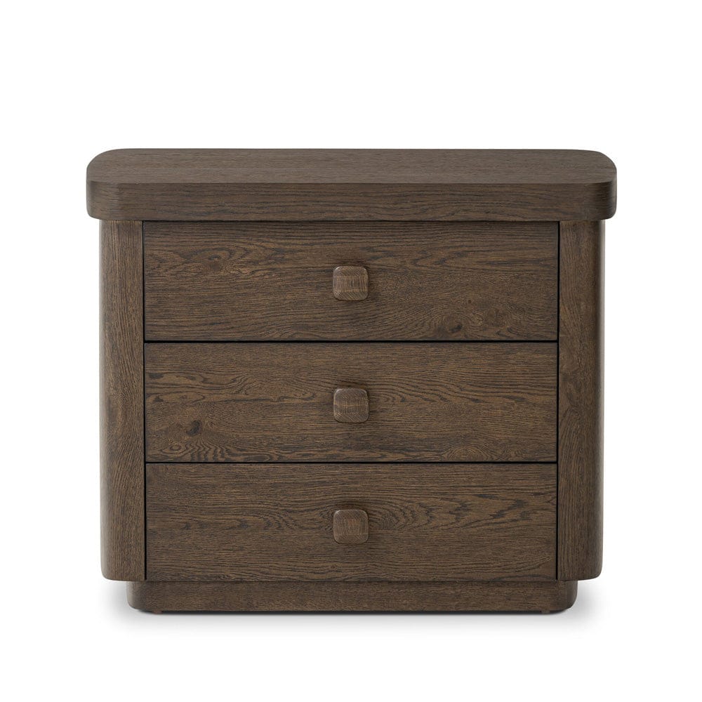 Four Hands - Valen Nightstand - Rustic Brown Oak Veneer - 244509-002 view 1
