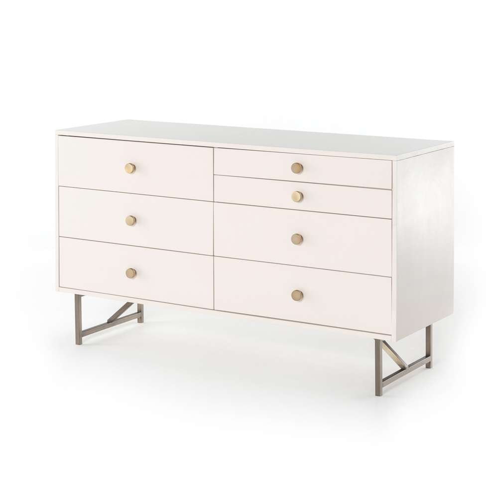 Four Hands - Van 7 Drawer Dresser - Matte Alabaster - 104494-002 veiw 1