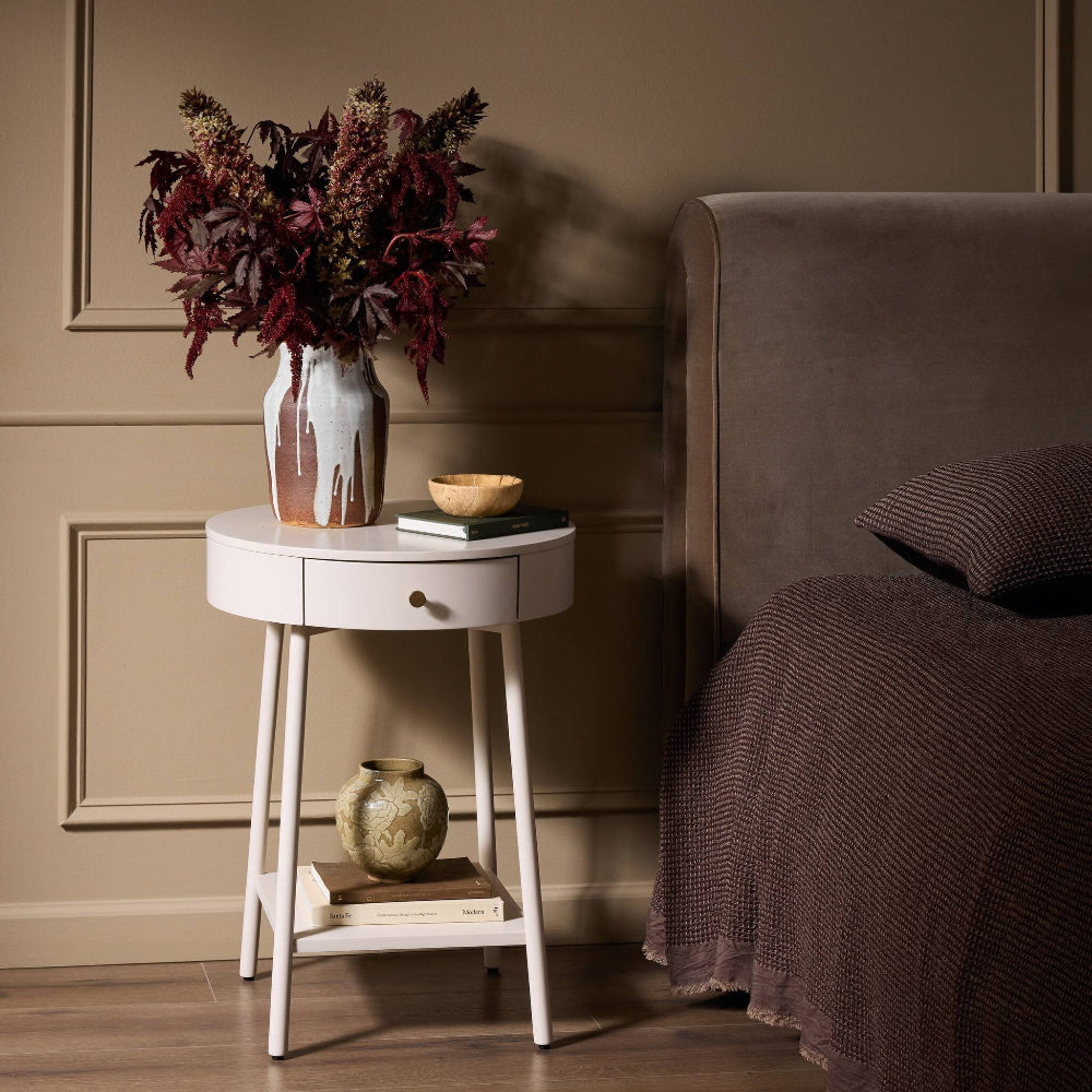 Four Hands - Van Nightstand - Matte Alabaster - 104492-007 veiw 7