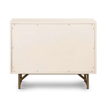 Four Hands - Van Rectangular Nightstand - Matte Alabaster - 233879-001 veiw 3