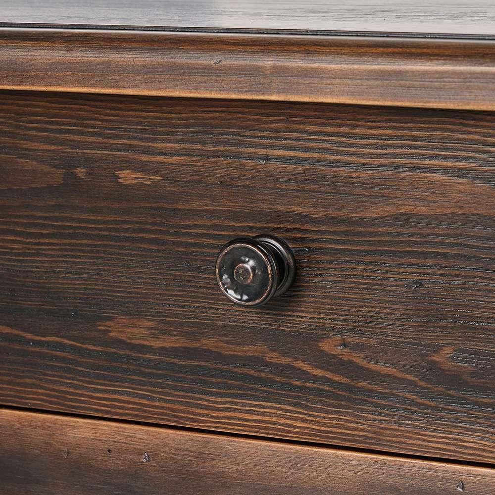 Four Hands - Van Thiel - Colonial Table - Aged Brown - 238733-001 veiw 10