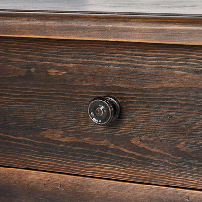 Four Hands - Van Thiel - Colonial Table - Aged Brown - 238733-001 veiw 10