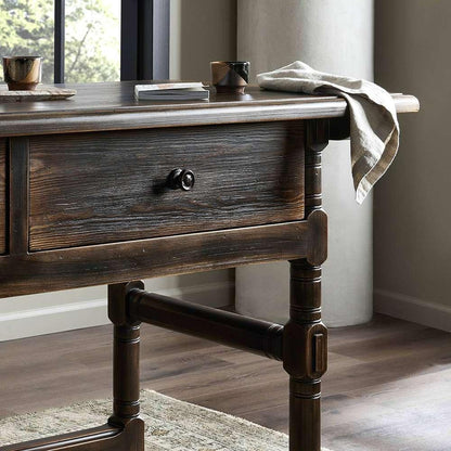 Four Hands - Van Thiel - Colonial Table - Aged Brown - 238733-001 veiw 13