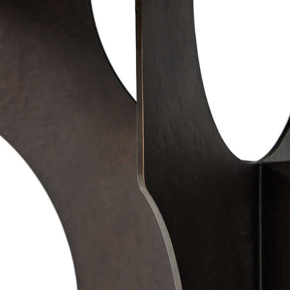 Four Hands - Van Thiel - Round Side Table In Solid Iron - Bronze - 238726-001 veiw 8