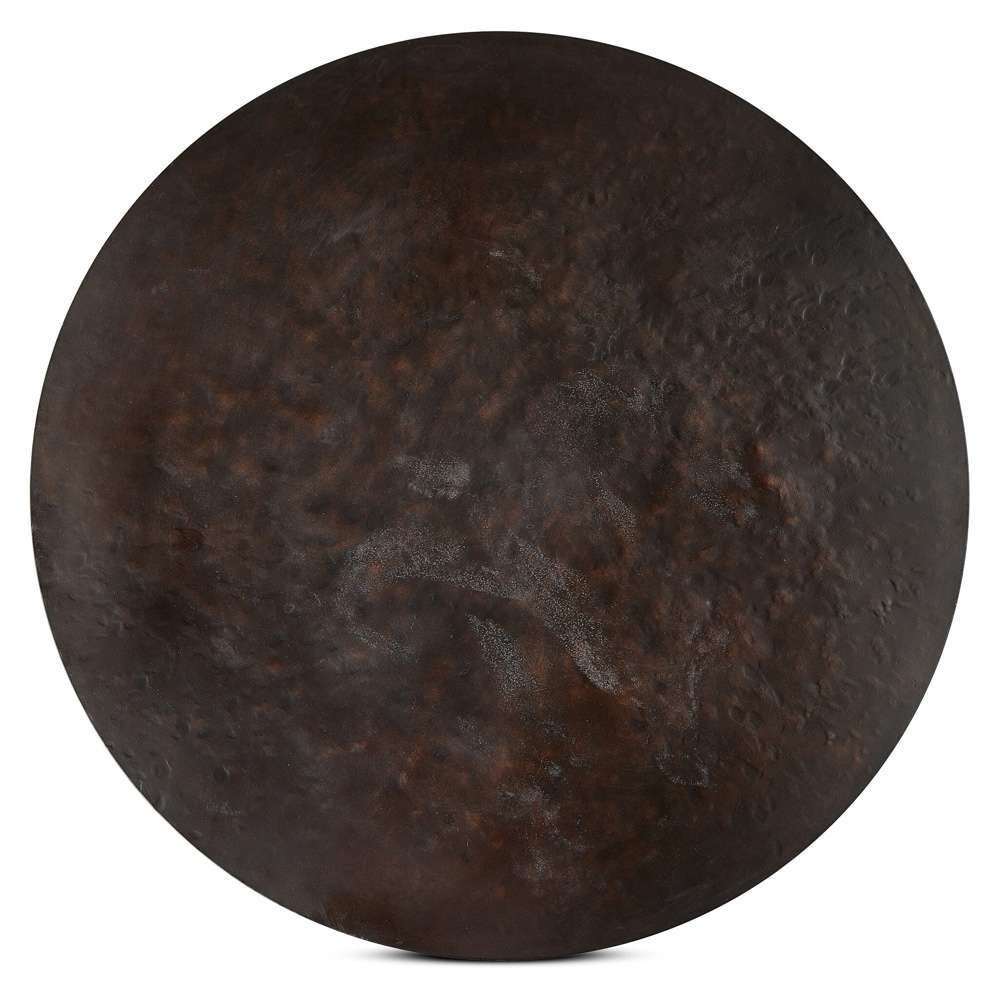 Four Hands - Van Thiel - Round Side Table In Solid Iron - Bronze - 238726-001 veiw 13