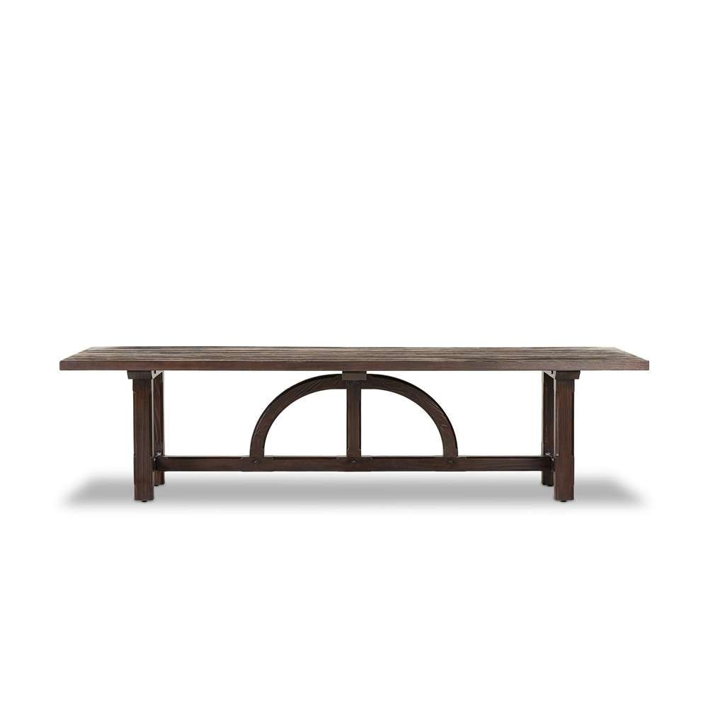 Four Hands - Van Thiel - The Arch Dining Table - Medium Brown Fir - 237660-001 veiw 1