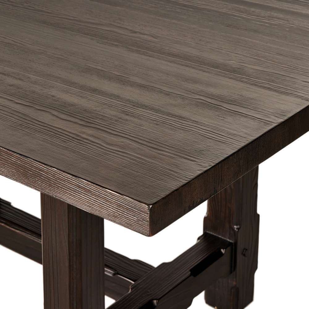 Four Hands - Van Thiel - The Arch Dining Table - Medium Brown Fir - 237660-001 veiw 7