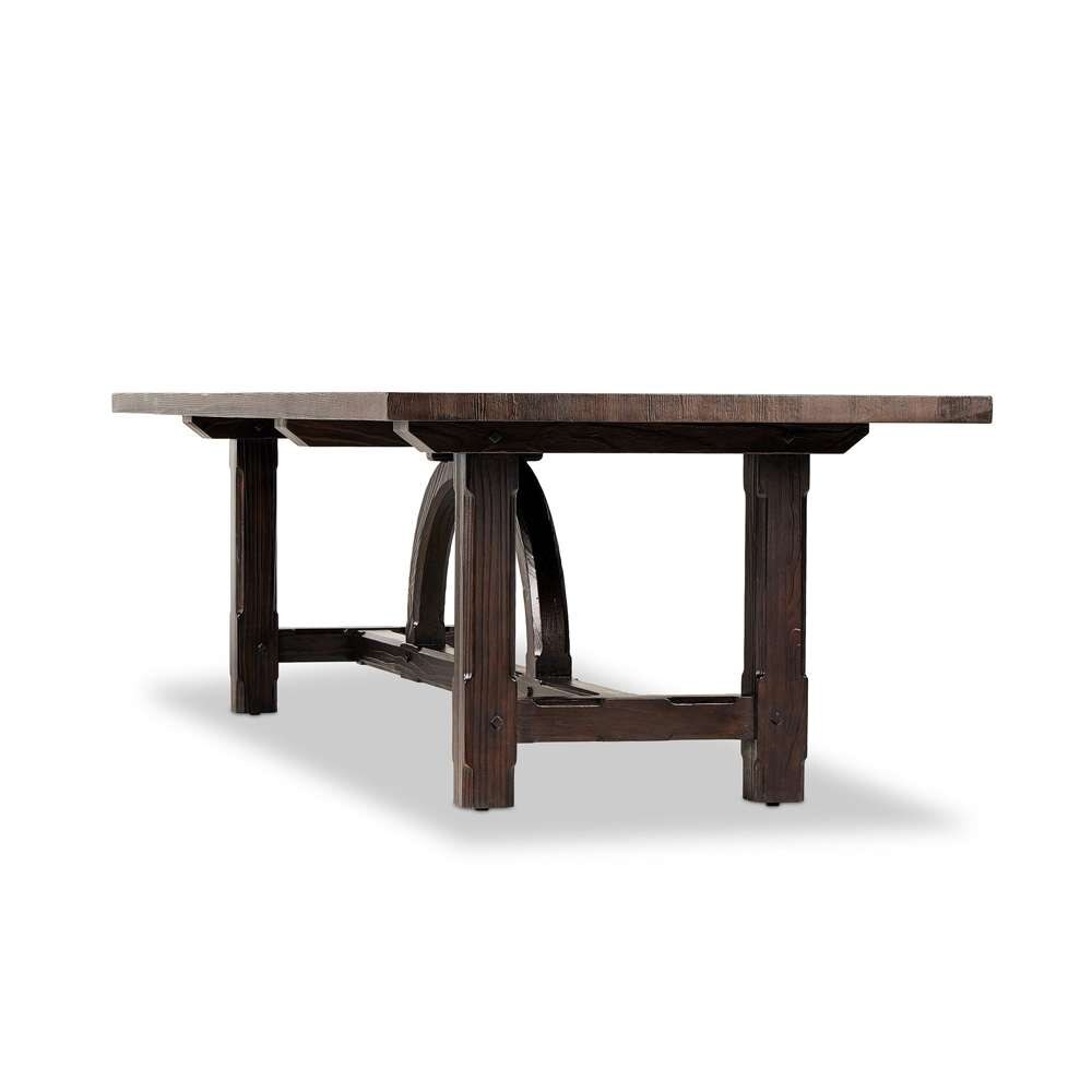 Four Hands - Van Thiel - The Arch Dining Table - Medium Brown Fir - 237660-001 veiw 12