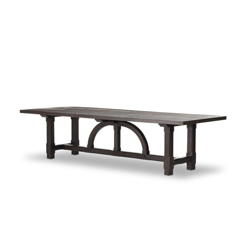 Four Hands - Van Thiel - The Arch Dining Table - Medium Brown Fir - 237660-001 veiw 13