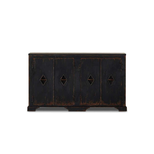 Four Hands - Van Thiel - The Humptulips River Moonshine Cabinet - Black - 242092-001 veiw 1