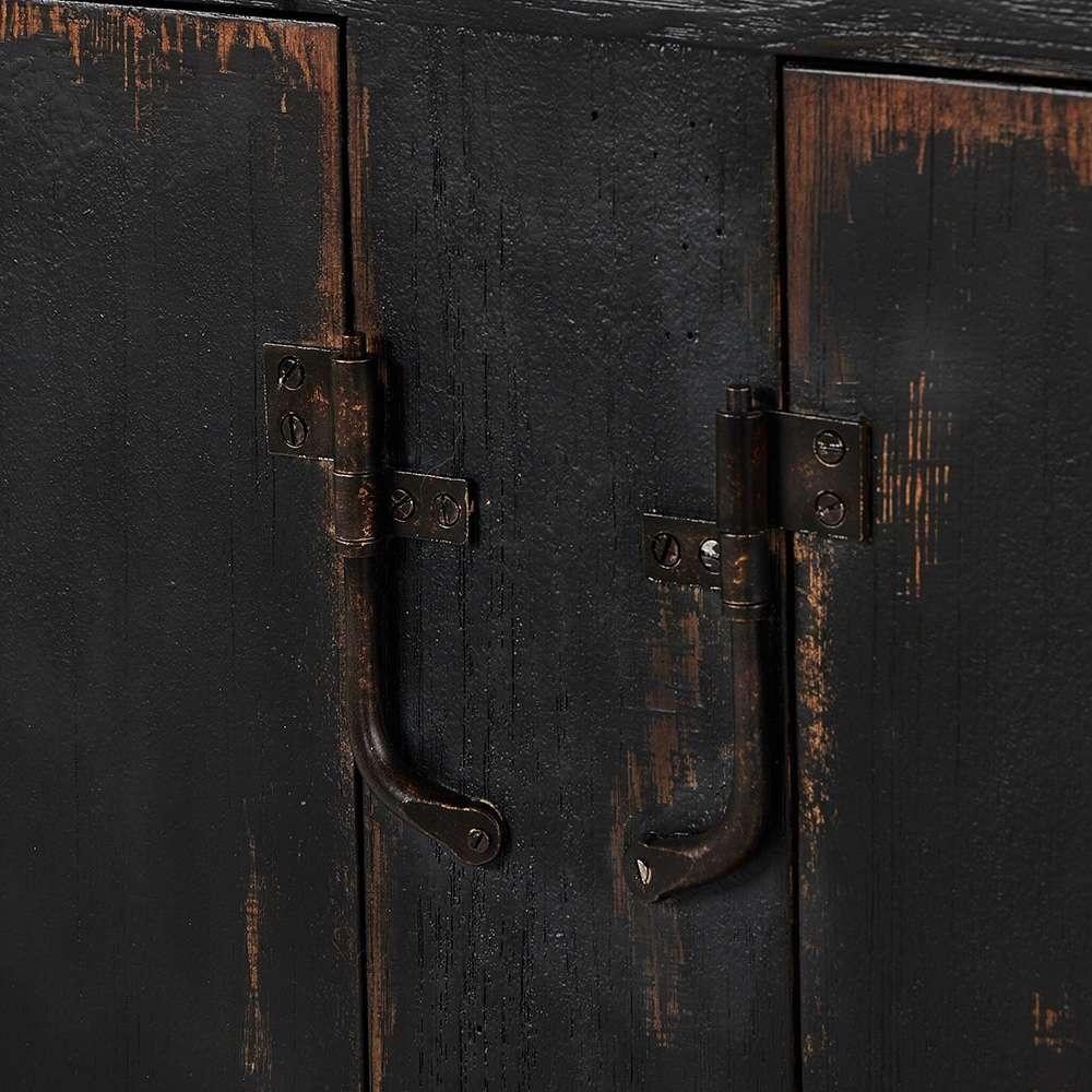 Four Hands - Van Thiel - The Humptulips River Moonshine Cabinet - Black - 242092-001 veiw 7