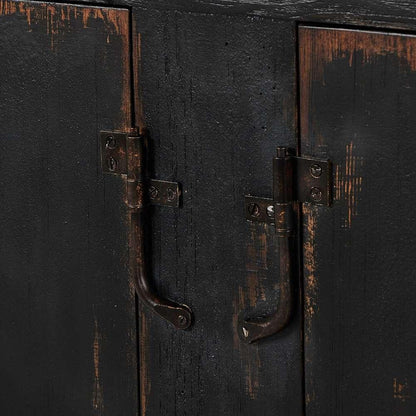 Four Hands - Van Thiel - The Humptulips River Moonshine Cabinet - Black - 242092-001 veiw 7
