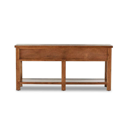Four Hands - Van Thiel - The Lazy Monsieur Partouche Table - Brown - 238729-002 veiw 2