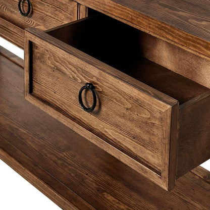 Four Hands - Van Thiel - The Lazy Monsieur Partouche Table - Brown - 238729-002 veiw 7
