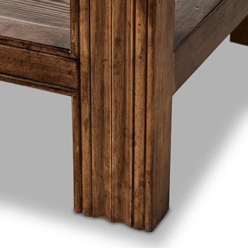 Four Hands - Van Thiel - The Lazy Monsieur Partouche Table - Brown - 238729-002 veiw 9