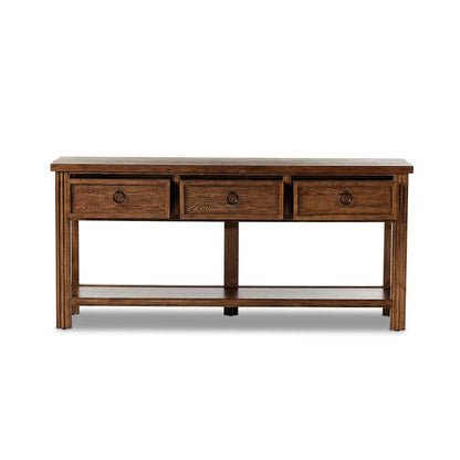 Four Hands - Van Thiel - The Lazy Monsieur Partouche Table - Brown - 238729-002 veiw 13