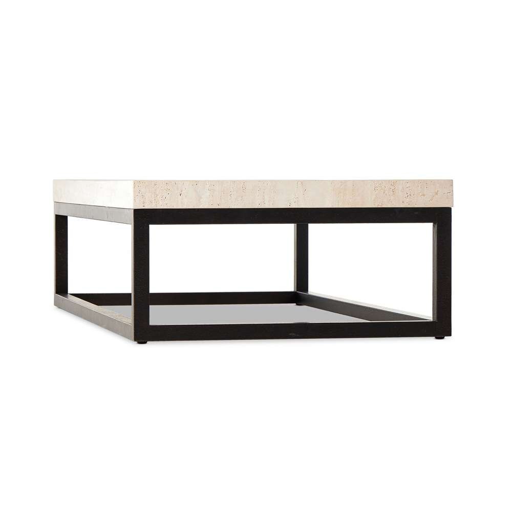 Four Hands - Van Thiel - The Rectangular Coffee Table 67in - Travertine - 238724-001 veiw 8