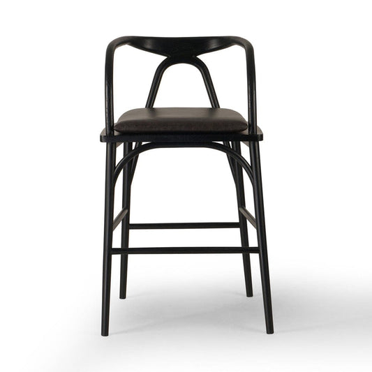 Four Hands - Veda Bar Stool - Sonoma Black - 233733-006 view 1