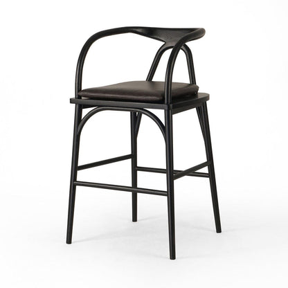 Four Hands - Veda Bar Stool - Sonoma Black - 233733-006 view 2