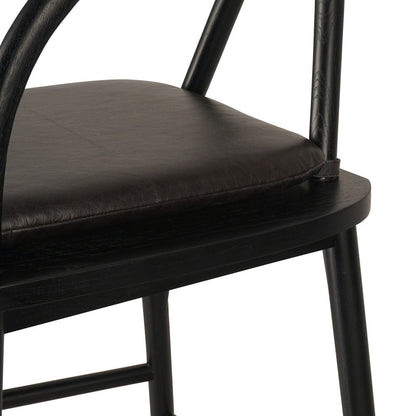 Four Hands - Veda Bar Stool - Sonoma Black - 233733-006 view 4