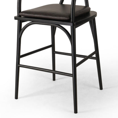 Four Hands - Veda Bar Stool - Sonoma Black - 233733-006 view 9