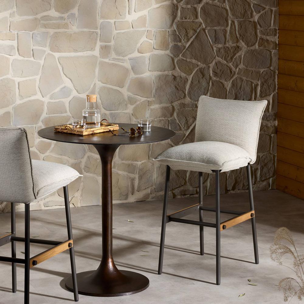 Four Hands - Vega Outdoor Stool - Faye Sand - Bar - 109155-002 veiw 6