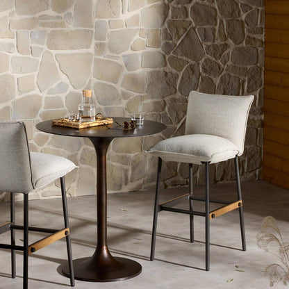 Four Hands - Vega Outdoor Stool - Faye Sand - Bar - 109155-002 veiw 6