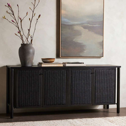 Four Hands - Veta Sideboard - Black Wash Mango - 230334-002 veiw 4