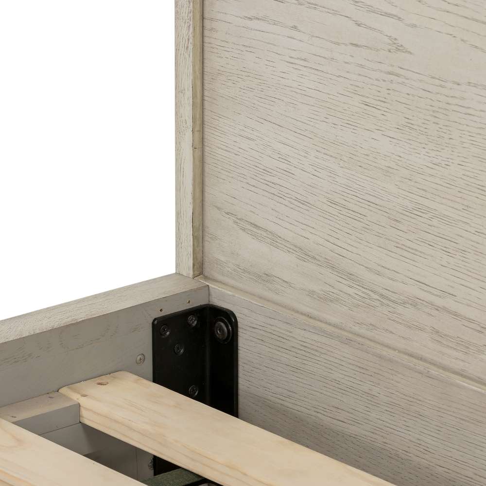 Four Hands - Viggo Bed - Vintage White Oak - King - 224423-002 veiw 3