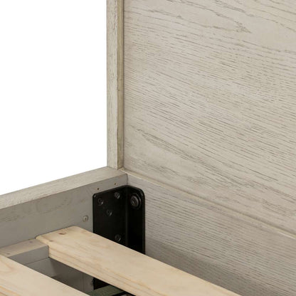 Four Hands - Viggo Bed - Vintage White Oak - Queen - 224423-001 veiw 3