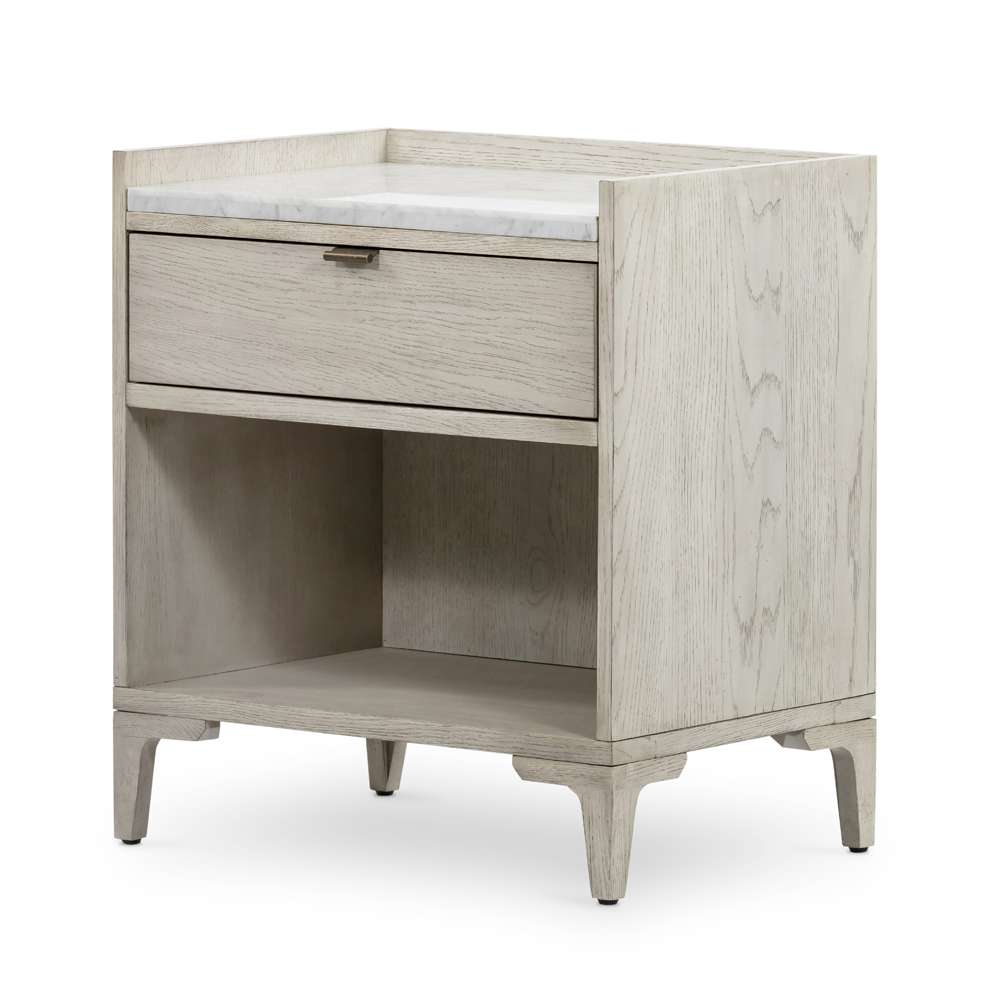 Four Hands - Viggo Nightstand - Vintage White Oak - 224161-001 veiw 1