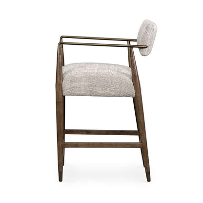 Four Hands - Waldon Counter Stool - Thames Coal - 109270-009 veiw 4