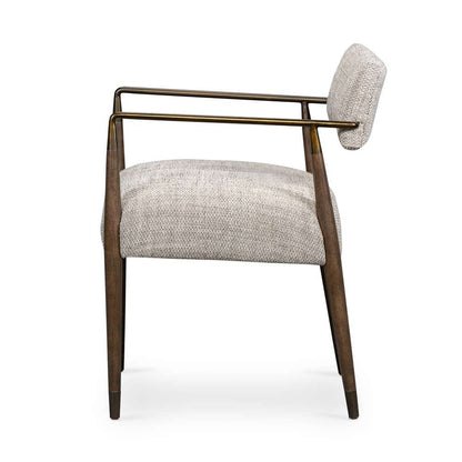 Four Hands - Waldon Dining Chair - Thames Coal - 109211-007 veiw 4